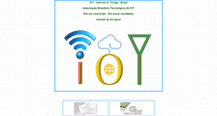 Desktop Screenshot of iot.org.br